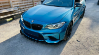 Frontlippe Frontspoiler Schwert hochglanz für BMW M2 (F