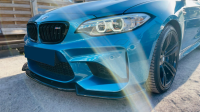 Frontlippe Frontspoiler Schwert hochglanz für BMW M2 (F