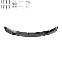 Frontlippe Frontspoiler Schwarz hochglanz passt für BMW