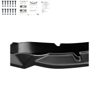 Frontlippe Frontspoiler Schwarz hochglanz passt für BMW