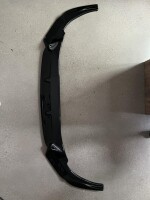 Frontlippe Frontspoiler Schwarz hochglanz passt für BMW