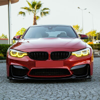 Frontlippe Frontspoiler hochglanz für BMW M3 (F80) M4 (