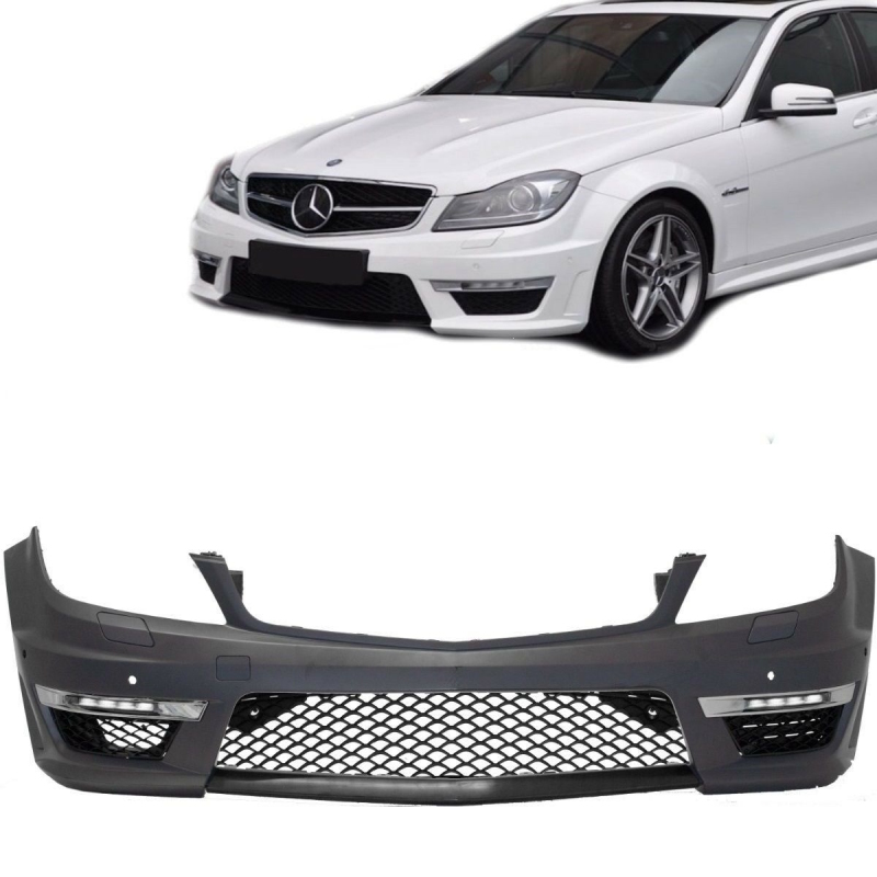 Stoßstange Vorne FACELIFT + Tagfahrlicht +Zubehör für Mercedes W204 S204 außer C63 AMG