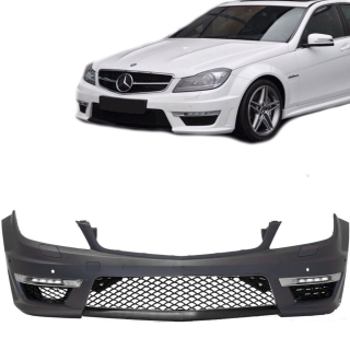 Stoßstange Vorne FACELIFT + Tagfahrlicht +Zubehör für Mercedes W204 S204 außer C63 AMG