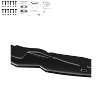Frontlippe Frontspoiler glanz V1 für BMW 4er F32 F33 F3