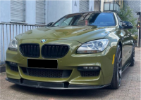 Frontlippe Frontspoiler V1 glanz für BMW F06 F12 F13 M-
