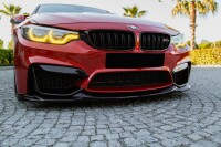 Frontlippe Frontspoiler glanz V3 für BMW M3 (F80) M4 (F