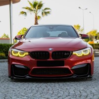 Frontlippe Frontspoiler glanz V3 für BMW M3 (F80) M4 (F