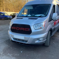 Frontspoiler schwarz-glänzend für Ford Transit MK8