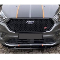 Frontlippe Frontspoiler V1 glanz für Ford Transit Cust