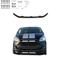 Frontlippe Frontspoiler V1 glanz für Ford Transit Cust