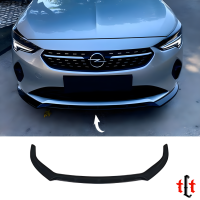 Frontlippe Frontspoiler schwarz hochglanz für Opel Cors