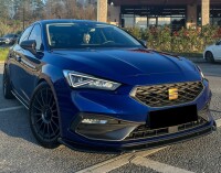 Frontlippe Frontspoiler schwarz glanz für Seat Leon FR 