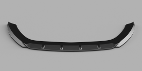 Frontlippe Frontspoiler V2 glanz für Seat Leon FR...