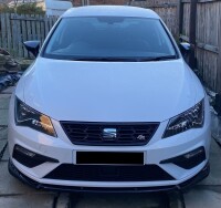 Frontlippe Frontspoiler V2 glanz für Seat Leon FR Facel