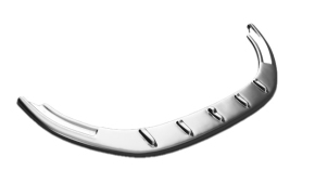 Frontlippe Frontspoiler V1 glanz für Skoda Oktavia RS 5E Vorfacelift 13-16 + ABE