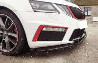 Frontlippe Frontspoiler hochglanz für Skoda Octavia RS 