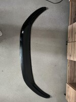 Frontlippe Frontspoiler schwarz glanz für Skoda Superb 