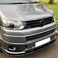 Frontlippe Frontspoiler V1 glanz für VW T5 Sportline Fa