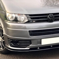 Frontlippe Frontspoiler V1 glanz für VW T5 Sportline Fa