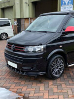 Frontlippe Frontspoiler V1 glanz für VW T5  Vorfacelift