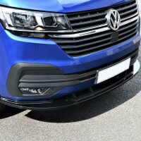 Frontlippe Frontspoiler schwarz glanz V2 gallery