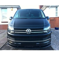 Frontlippe Frontspoiler V2 glanz für VW T6 Vorfacelift 