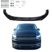 Frontlippe Frontspoiler V2 glanz für VW T6 Vorfacelift 