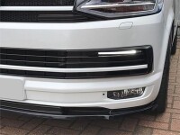 Frontlippe Frontspoiler schwarz glanz für VW T6 alle Mo