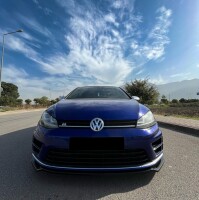 Frontlippe Frontspoiler schwarz glanz V3 für VW Golf 7 