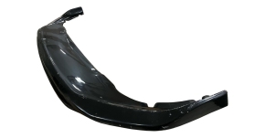 Frontlippe Frontspoiler schwarz glanz V2 für VW Golf 8 ab 2021-2024 + ABE
