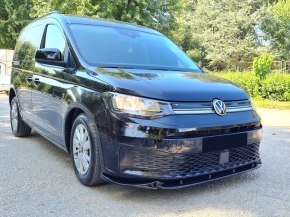 Frontlippe Frontspoiler V2 glanz für VW Caddy MK 5 ab Baujahr 2020 + ABE