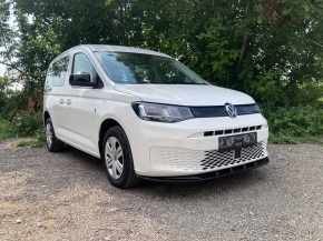 Frontlippe Frontspoiler schwarz glanz V2 für VW Caddy 5 (SB) ab 2020