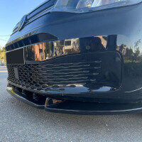 Frontlippe Frontspoiler schwarz glanz V2 für VW Caddy 5