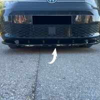 Frontlippe Frontspoiler schwarz glanz V2 für VW Caddy 5