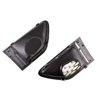 Kotflügelgitter Grill Grau Silber für Range Rover 