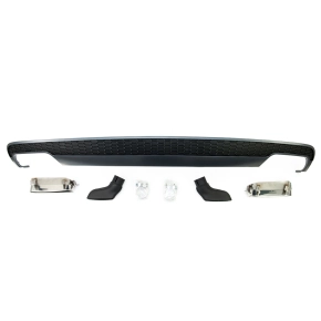 Diffusor Heckdiffusor Schwarz grau mit Blenden passt...