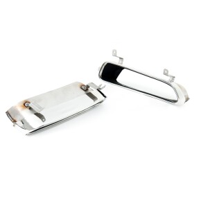 Diffusor Heckdiffusor Schwarz grau mit Blenden passt für Audi A6 C7 ab 2011-2014