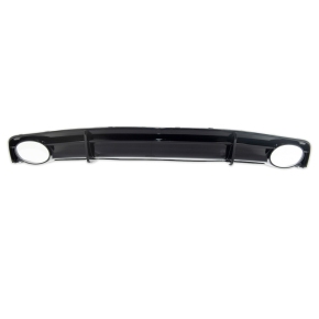 Sportdiffusor Heckdiffusor Schwarz glanz + Blenden passt für Audi A7 C7 ab 14-18