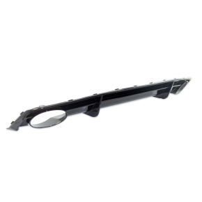 Sportdiffusor Heckdiffusor Schwarz glanz + Blenden passt für Audi A7 C7 ab 14-18