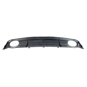 Sportdiffusor Heckdiffusor Schwarz glanz + Blenden passt für Audi A7 C7 ab 14-18