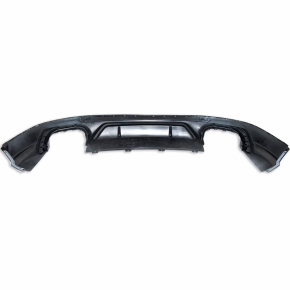 Sportdiffusor Heckdiffusor Schwarz glanz + Blenden passt für Audi Q5 F7 ab 17-20