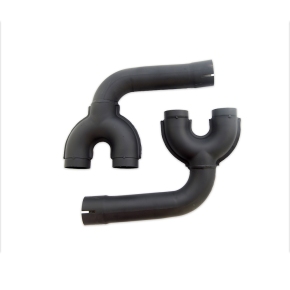 Sportdiffusor Heckdiffusor Schwarz silber + Blenden passt für Audi Q7 4M ab 2015