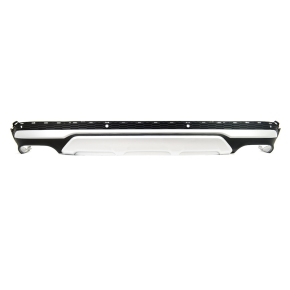 Sportdiffusor Heckdiffusor Schwarz silber + Blenden passt für Audi Q7 4M ab 2015