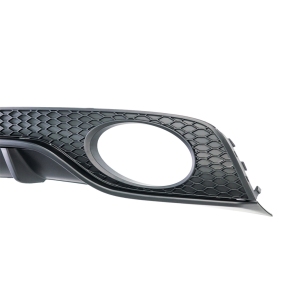 Sport- Heckdiffusor Schwarz matt + Blenden passt für Audi TT (8J) ab 2010-2014