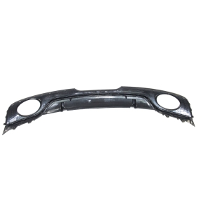 Sport- Heckdiffusor Schwarz matt + Blenden passt für Audi TT (8J) ab 2010-2014
