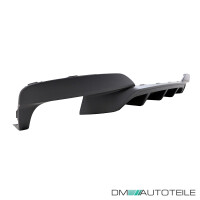Sport-Performance Heckdiffusor Heckansatz Schwarz für B