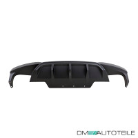 Sport-Performance Heckdiffusor Heckansatz Schwarz für B
