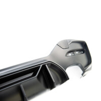 Sport- Heckdiffusor Schwarz matt 4-Rohr passt für BMW 1