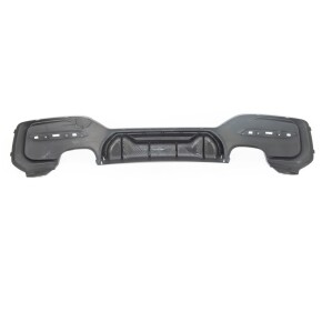 Sport- Heckdiffusor Schwarz Carbon 4-Rohr passt für BMW 1er F20 F21 ab 2015-2019